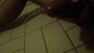 Pissing by &lpar;and on&rpar; myself